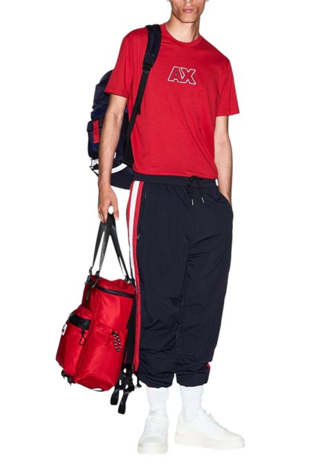 T-shirt in jersey di cotone con logo ARMANI EXCHANGE | T-shirt | XM001912 AF10362U5072